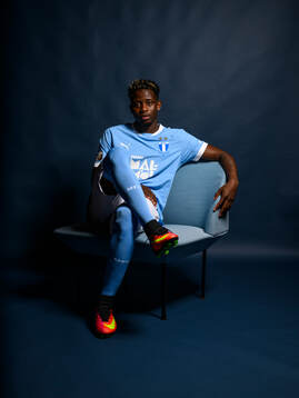 Malmö FF presenterar Salifou Soumah som ny spelare