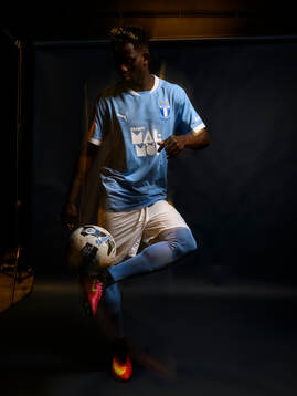 Malmö FF presenterar Salifou Soumah som ny spelare