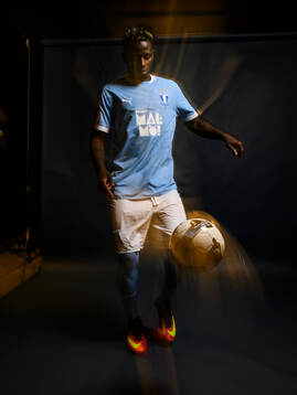 Malmö FF presenterar Salifou Soumah som ny spelare