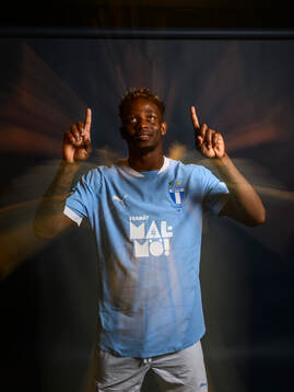 Malmö FF presenterar Salifou Soumah som ny spelare