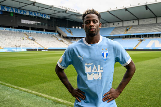 Malmö FF presenterar Salifou Soumah som ny spelare