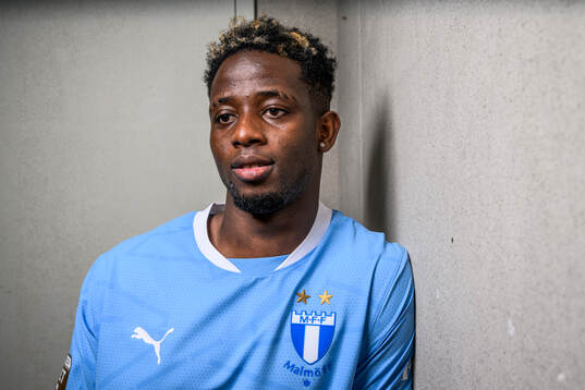 Malmö FF presenterar Salifou Soumah som ny spelare