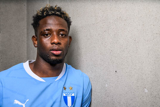 Malmö FF presenterar Salifou Soumah som ny spelare