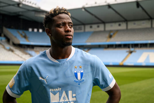 Malmö FF presenterar Salifou Soumah som ny spelare