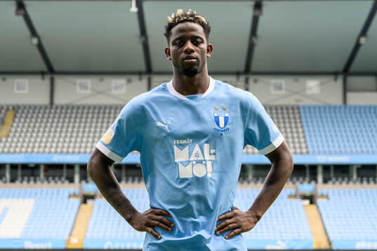 Malmö FF presenterar Salifou Soumah som ny spelare