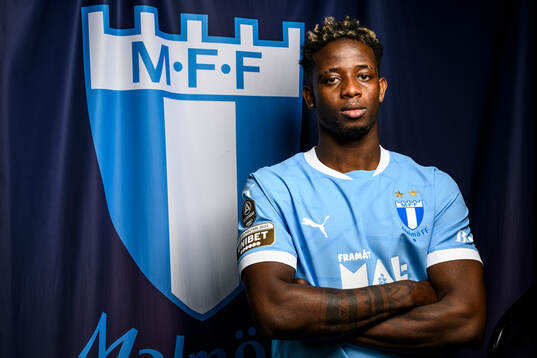 Malmö FF presenterar Salifou Soumah som ny spelare