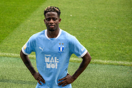 Malmö FF presenterar Salifou Soumah som ny spelare