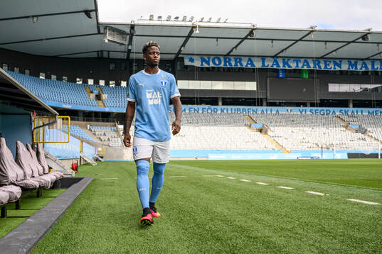 Malmö FF presenterar Salifou Soumah som ny spelare