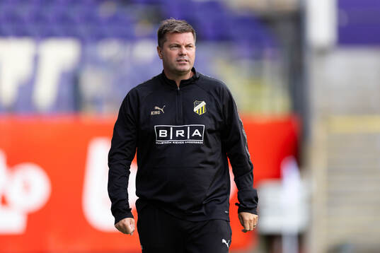 Head coach Jens Gustafsson of Häcken