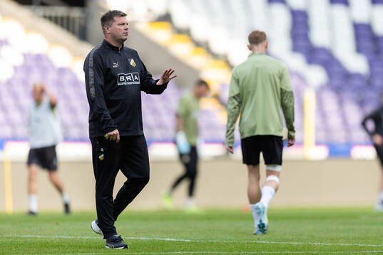 Head coach Jens Gustafsson