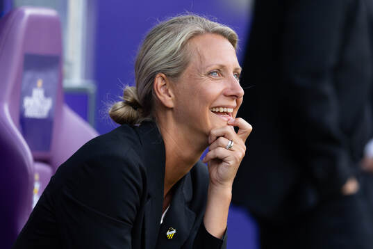 Vice club manager and head of communications Malin Fahlén