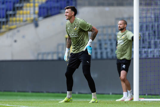 Goalkeeper Andreas Linde of Häcken