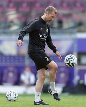 Assistant coach Rasmus Lindgren