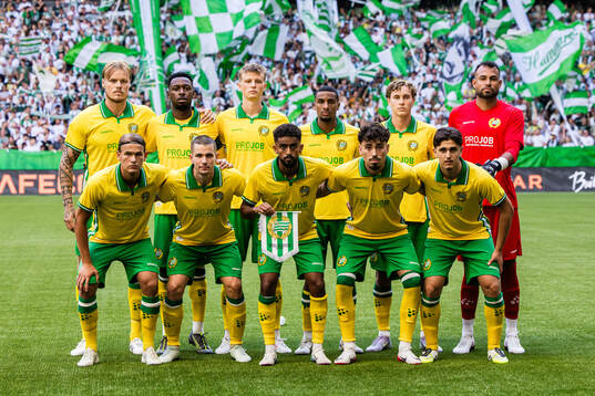 The starting eleven of Hammarby
