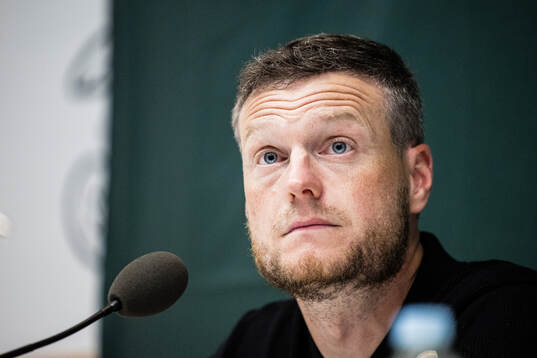 Coach Kim Hellberg of Hammarby