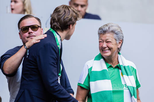 Hammarby board member Ylva Johansson and technical director