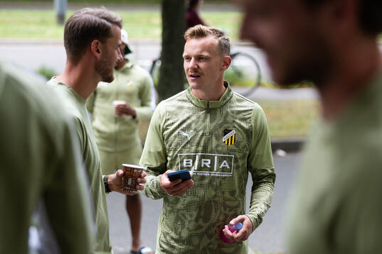 Johan Hammar and Marius Lode of Häcken