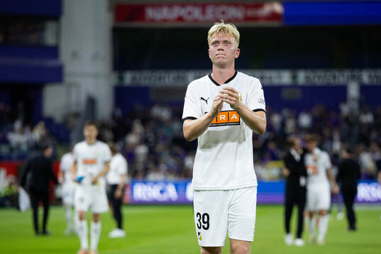 Isak Brusberg of Häcken looks dejected