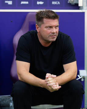 Head coach Jens Gustafsson of Häcken