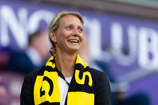 Vice club manager and head of communications Malin Fahlén