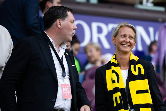 Financial manager Johan Zachrisson and vice club manager