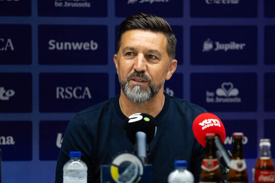 Head coach Besnik Hasi of Anderlecht