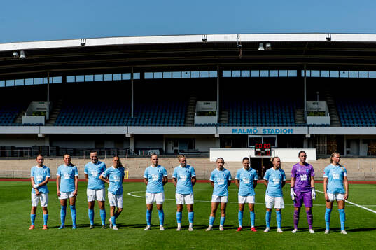 Malmö FFs spelare ställer upp