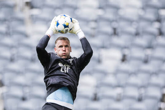 Malmö FFs målvakt Robin Olsen