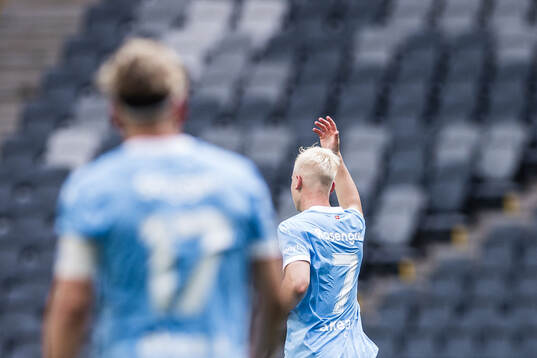 Malmö FFs Otto Rosengren jublar