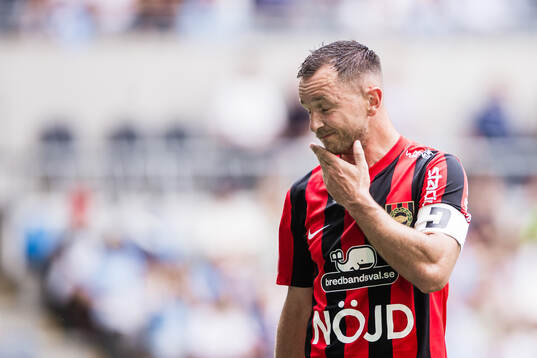 Brommapojkarnas Even Hovland deppar