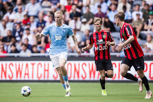 Malmö FFs Daniel Gudjohnsen