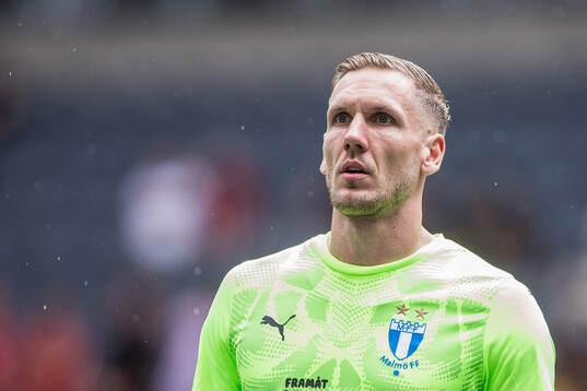 Malmö FFs målvakt Robin Olsen