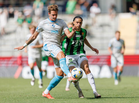 Halmstads Gabriel Wallentin och GAIS Amin Boudri