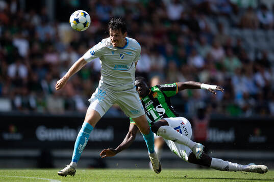 Halmstads Pascal Gregor och GAIS Ibrahim Diabate