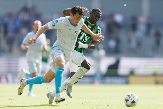 Halmstads Pascal Gregor och GAIS Ibrahim Diabate