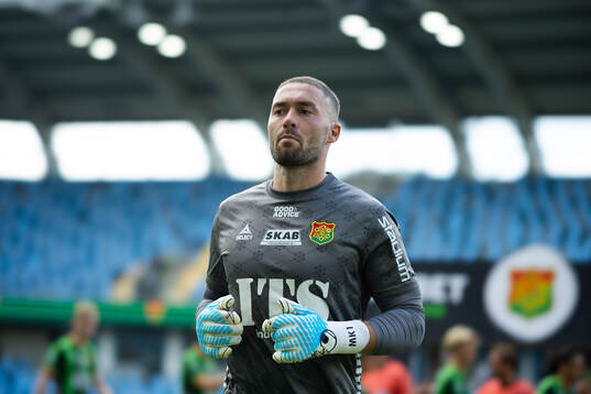 GAIS målvakt Mergim Krasniqi