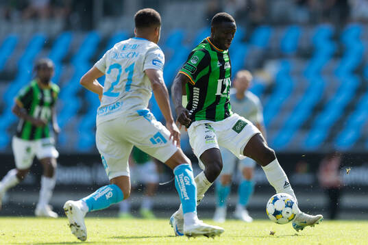 Halmstads Marcus Olsson och GAIS Ibrahim Diabate