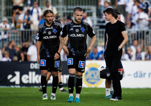 IFK Norrköpings Christoffer Nyman och Amadeus Sögaard