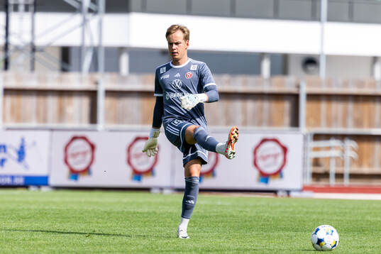 Sandvikens IFs målvakt Hannes Sveijer