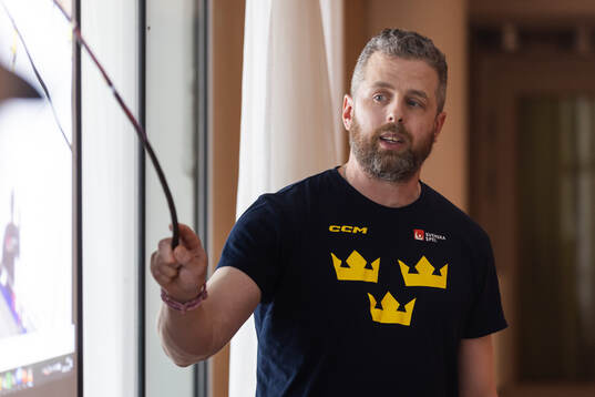 Head coach Ulf Lundberg
