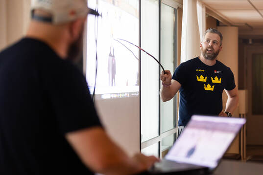Head coach Ulf Lundberg