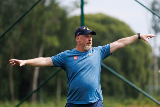 Strength and conditioning coach Jesper Sjökvist