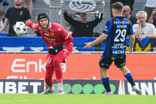 Mjällbys målvakt Noel Törnqvist