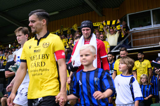 Mjällbys målvakt Noel Törnqvist
