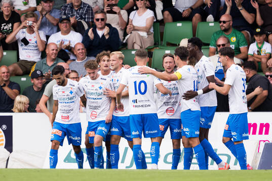 Värnamos Noah Shamoun jublar