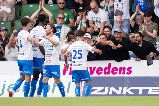 Värnamos Noah Shamoun jublar