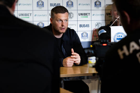 Hammarbys tränare Kim Hellberg