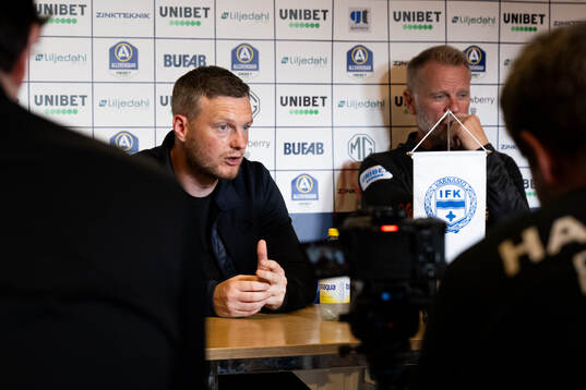 Hammarbys tränare Kim Hellberg
