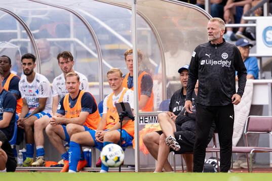 Värnamos tränare Arne Sandstø