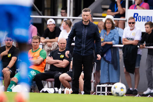 Hammarbys tränare Kim Hellberg